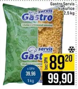 Jip Gastro Servis kukuřice nabídka