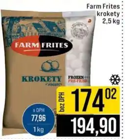 Jip Farm Frites krokety nabídka