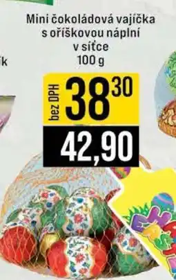 Jip Mini čokoládová vajíčka s oříškovou náplní v síťce nabídka