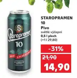 Kaufland Staropramen 10 nabídka