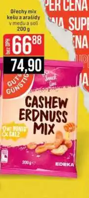 Jip Ořechy mix kešu a arašídy v medu a soli nabídka