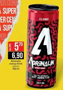 Jip Adrenalin energy drink classic nabídka