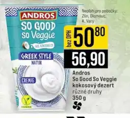 Jip Andros So Good So Veggie kokosový dezert nabídka