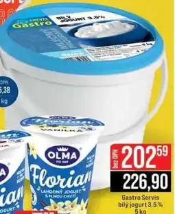 Jip Gastro Servis bílý jogurt 3,5% nabídka