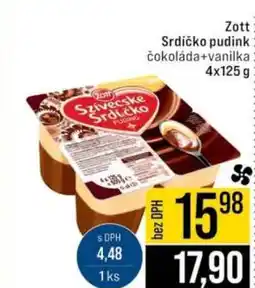 Jip Zott: srdíčko pudink nabídka