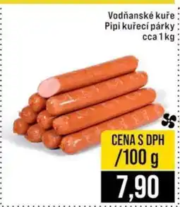 Jip Vodňanské kuře Pipi kuřecí párky nabídka