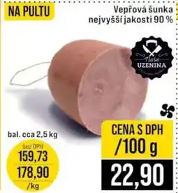 Jip Vepřová šunka nejvyšší jakosti 90% nabídka