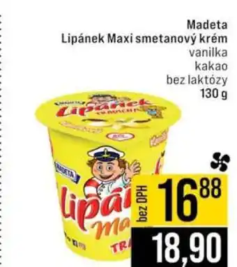 Jip Madeta Lipánek Maxi smetanový krém nabídka