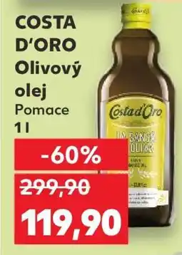 Kaufland COSTA D'ORO Olivový olej Pomace 1 l nabídka