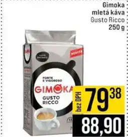 Jip Gimoka mletá káva nabídka