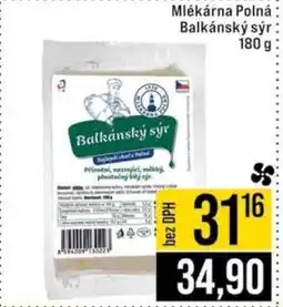 Jip Mlékárna Polná Balkánský sýr nabídka