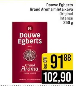 Jip Douwe Egberts Grand Aroma Mletá káva nabídka