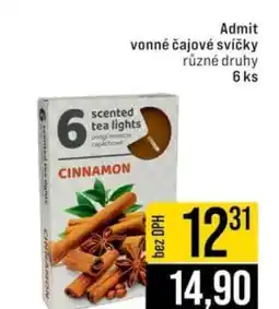 Jip Admit vonné čajové svíčky nabídka