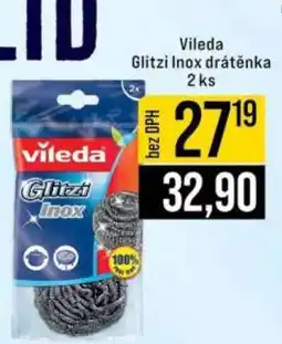 Jip Vileda Glitzi Inox drátěnka 2 ks nabídka