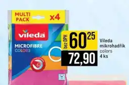 Jip Vileda mikrohadřík colors 4 ks nabídka