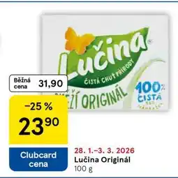 Tesco Lučina Originál nabídka