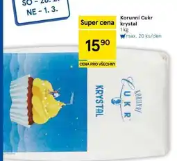 Tesco Korunní Cukr krystal nabídka