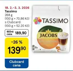 Tesco Tassimo Jacobs Latte Macchiato nabídka