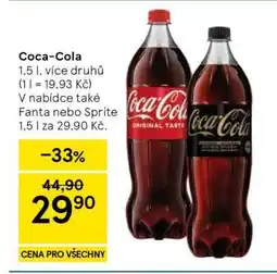 Tesco COCA-COLA nabídka