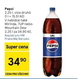 Tesco Pepsi nabídka