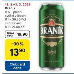 Tesco Braník nabídka