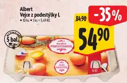 Albert Albert Vejce z podestýlky L nabídka
