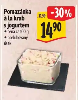 Albert Pomazánka à la krab s jogurtem nabídka
