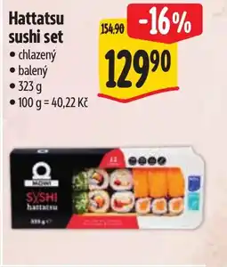 Albert Hattatsu sushi set nabídka