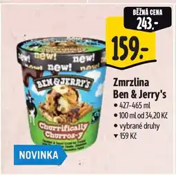 Albert Zmrzlina Ben & Jerry's nabídka