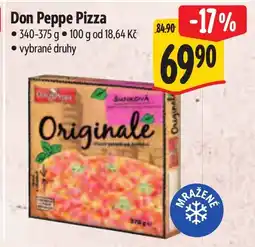 Albert Don Peppe Pizza nabídka