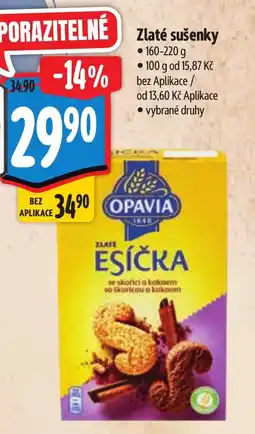 Albert OPAVIA Zlaté sušenky nabídka