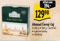 Albert Ahmad Černý čaj nabídka