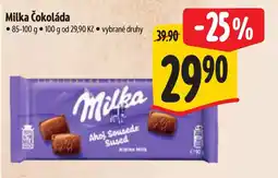 Albert Milka Čokoláda nabídka