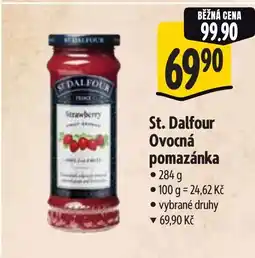 Albert St. Dalfour Ovocná pomazánka nabídka