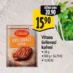 Albert Vitana Grilovací koření nabídka