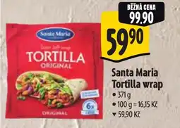 Albert Santa Maria Tortilla wrap nabídka
