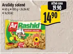 Albert Arašídy solené nabídka