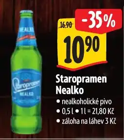 Albert Staropramen Nealko nabídka