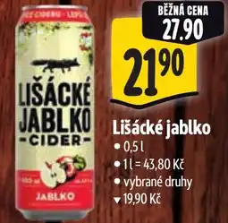 Albert Lišácké jablko nabídka