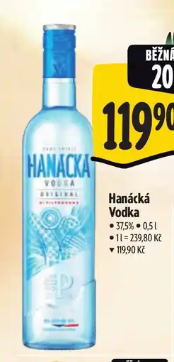 Albert Hanácká Vodka nabídka