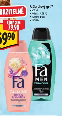 Albert Fa Sprchový gel nabídka