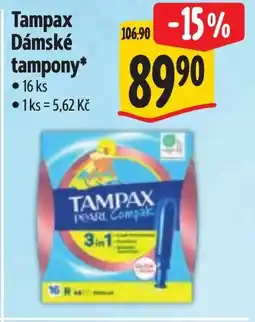 Albert Tampax Dámské tampony nabídka