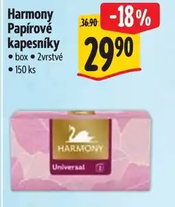 Albert Harmony Papírové kapesníky nabídka