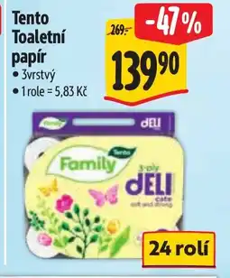 Albert Tento Toaletní papír nabídka