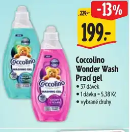 Albert Coccolino Wonder Wash Prací gel nabídka