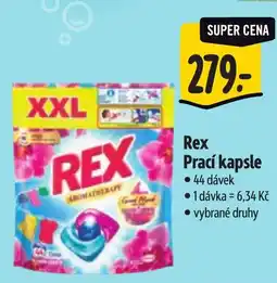 Albert Rex Prací kapsle nabídka