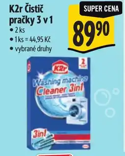 Albert K2r Čistič pračky 3 v 1 nabídka