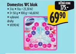 Albert Domestos WC blok nabídka