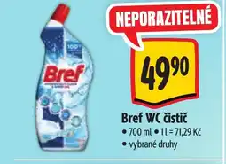 Albert Bref WC čistič nabídka