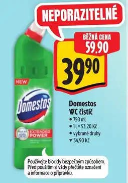 Albert Domestos WC čistič nabídka